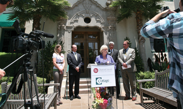CI and Cottage Hospital press conference