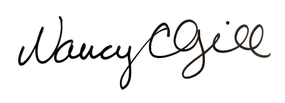 Nancy Gill signature
