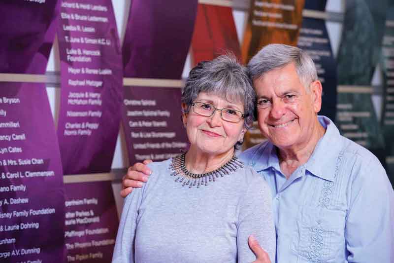 Sheila and John Suarez are planning to leave a portion of their estate to CSUCI.
