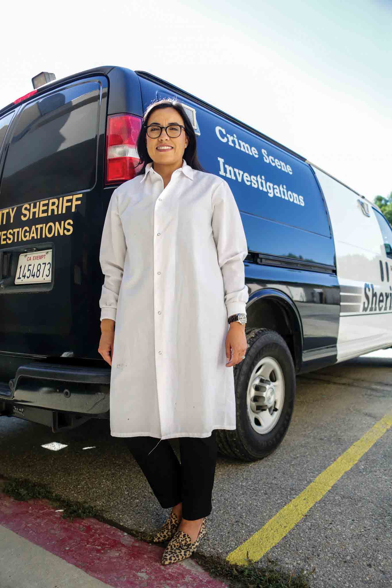 Hernandez supervises the Crime Scene Investigation Unit. Hernandez supervises the Crime Scene Investigation Unit.