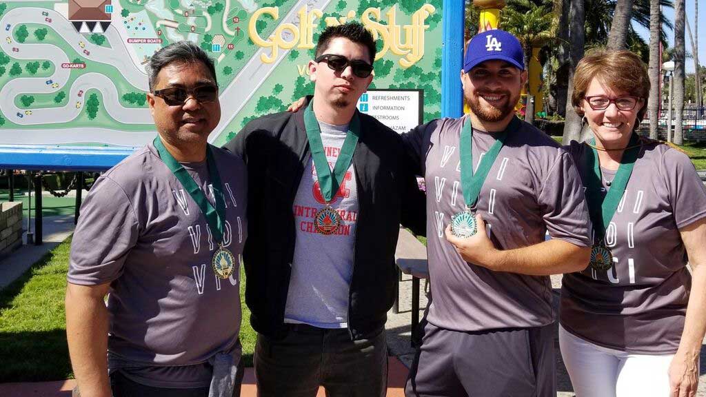 2018 Mini-Golf Team